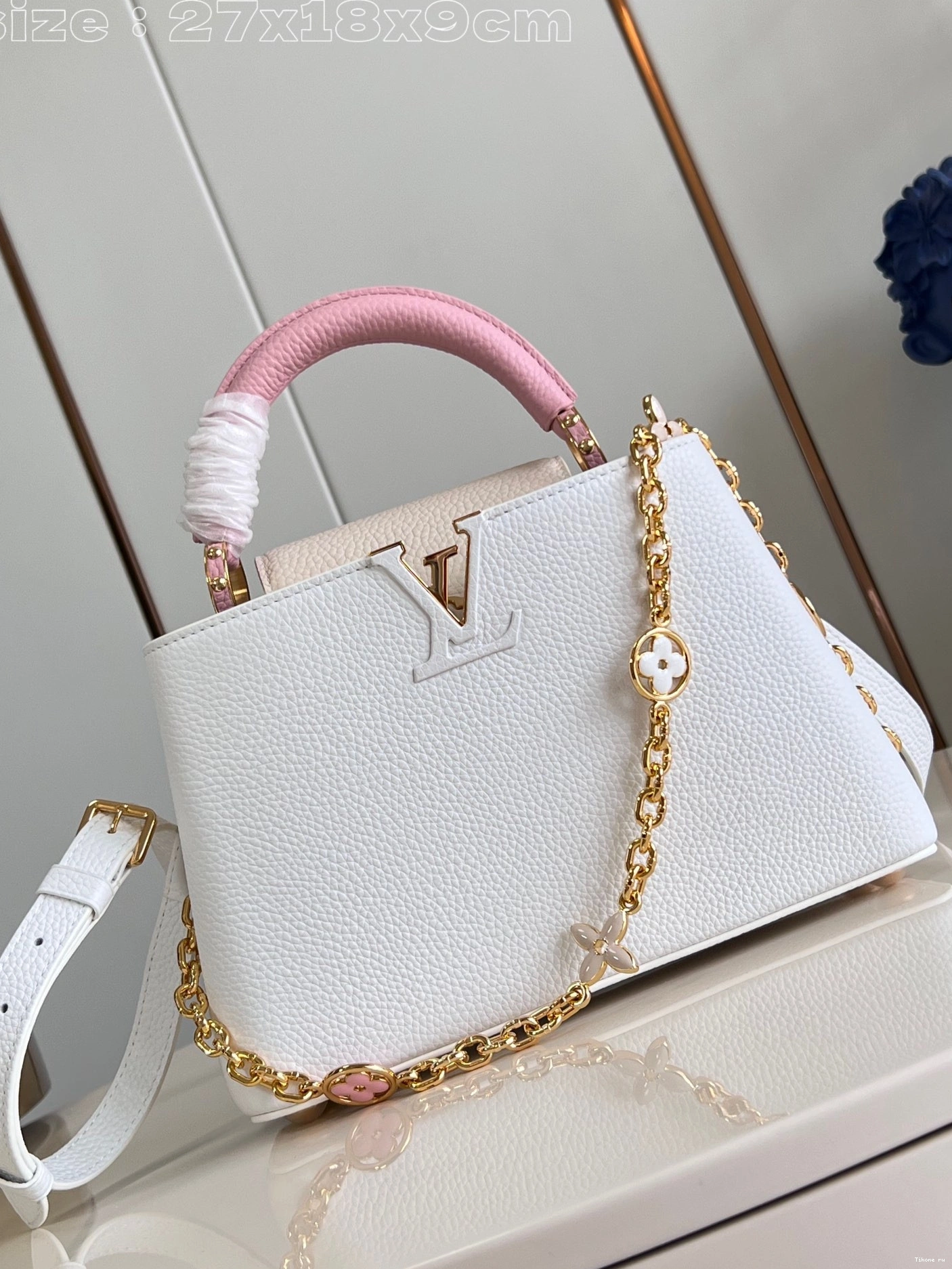 Affordable BB-27*18*9CM VUITTON CAPUCINES LOUIS 0812